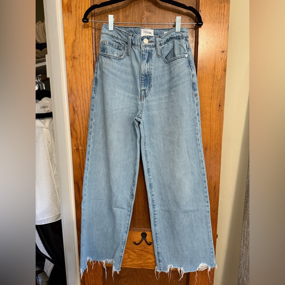 FRAME Le Jane Wide Leg Crop - 24